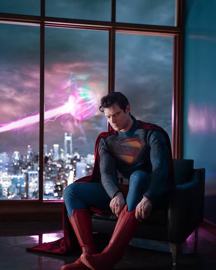 Dévoilement du costume de Superman (2025)